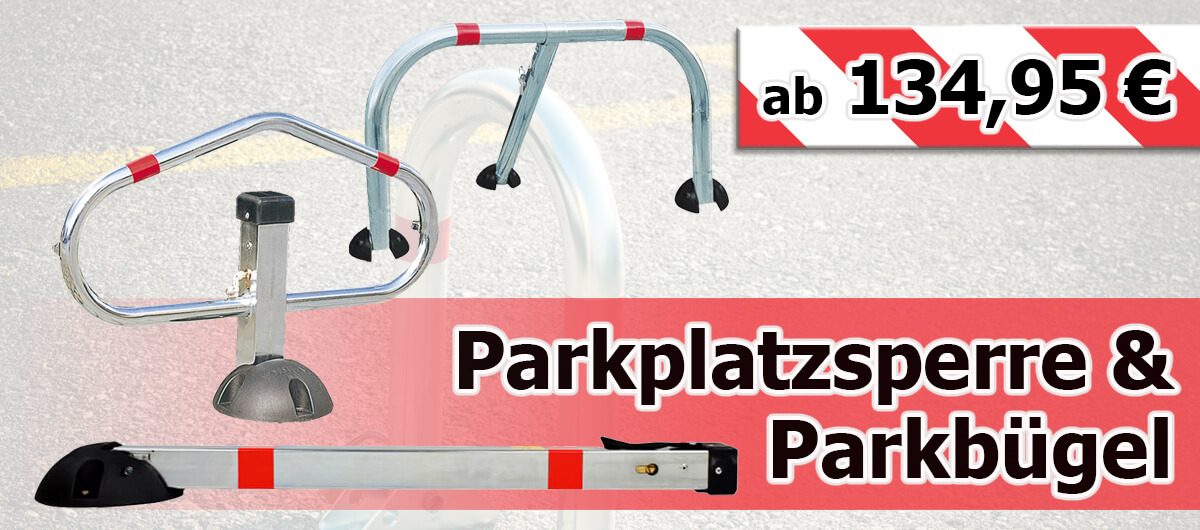 Parkplatzsperre, Parkbügel, Parkplatzbügel