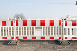 Absperrzaun