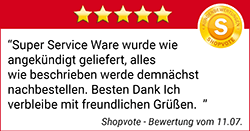Absperrshop Shopvote Bewertungen
