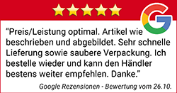 Absperrshop Google Kundenrezensionen