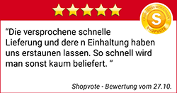 Absperrshop Shopvote Bewertungen